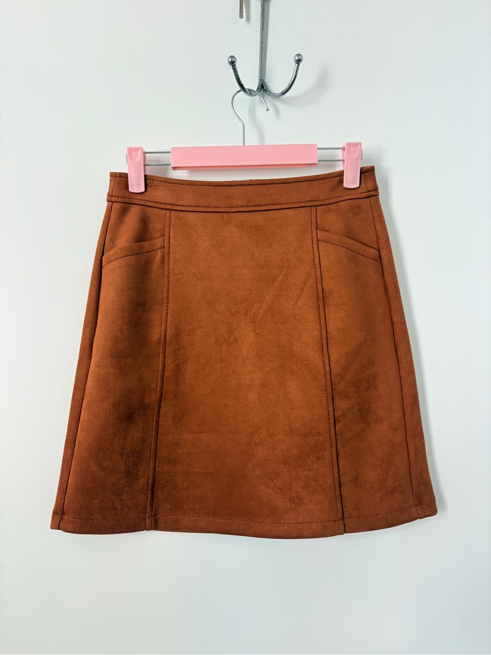 LOFT Suede Work Skirt